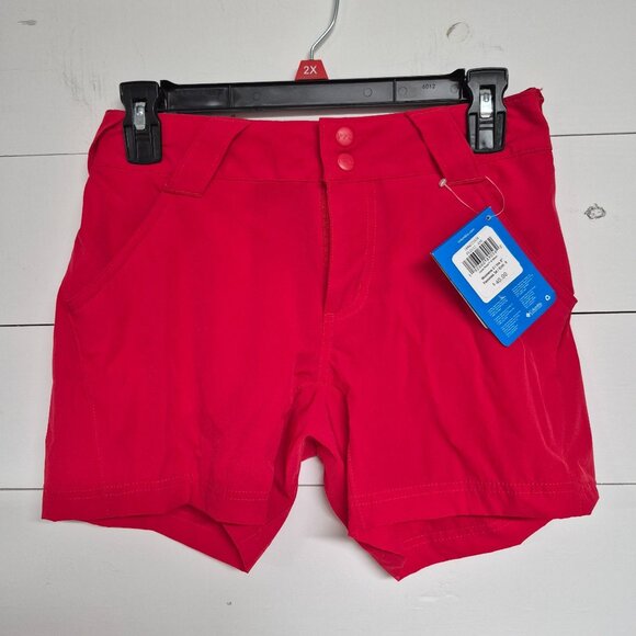 Columbia Pants - Columbia Womens Red Size 2  Lightweight Quick-Dry Outdoor Activewear Shorts